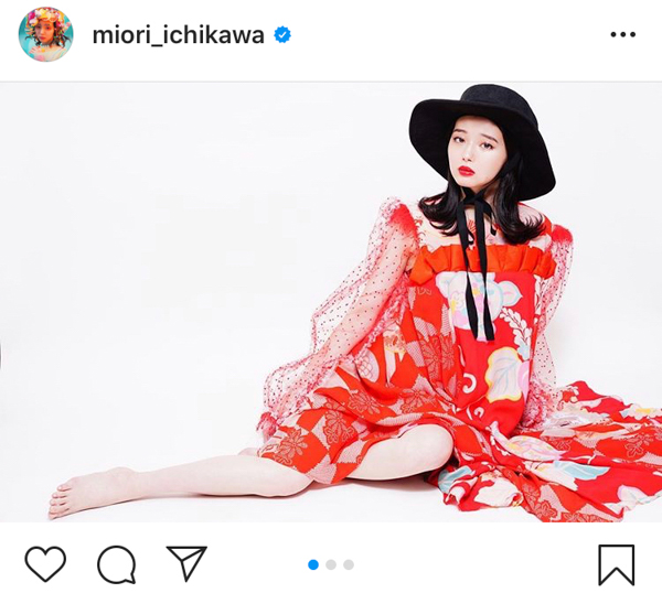 市川美織、ハイカラセクシーなファッションポートレートに釘付け！「とっても綺麗」「大人の雰囲気ですね」