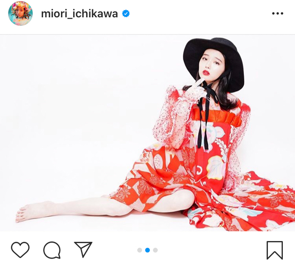 市川美織、ハイカラセクシーなファッションポートレートに釘付け！「とっても綺麗」「大人の雰囲気ですね」