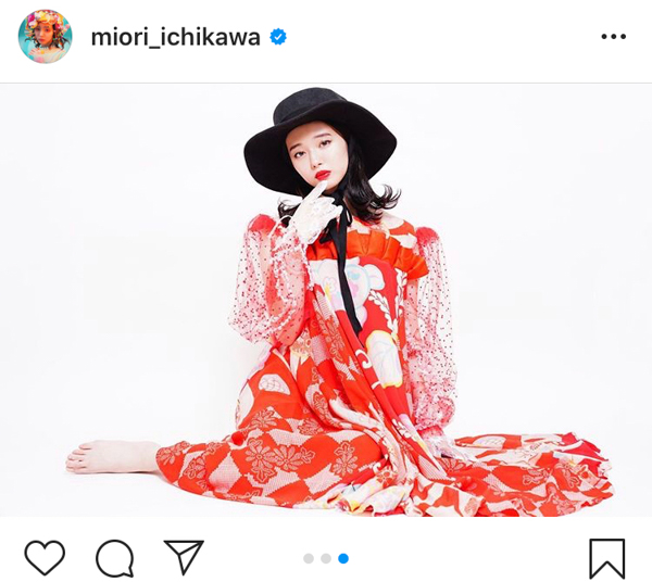 市川美織、ハイカラセクシーなファッションポートレートに釘付け！「とっても綺麗」「大人の雰囲気ですね」