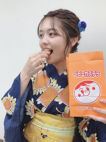 SKE48 北野瑠華、デコだしヘアスタイルに凛とした浴衣姿で夏を満喫！「尊い」「一緒にお祭り行きたい」