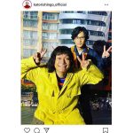 香取慎吾、稲垣吾郎と「誰かが、見ている」配信開始に喜びの2ショット！「おめでとうございます！」「待ってました」