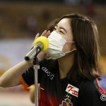 SKE48が名古屋グランパス試合前イベントで防災に関するクイズに挑戦！