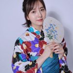 HKT48 森保まどか、大人シックな浴衣姿に漂う優美さ「縁日で会ったらどきってしちゃう」