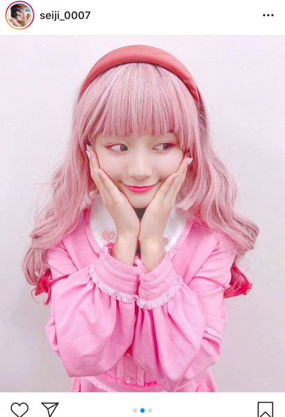 NGT48 清司麗菜、全身“ピンク人間”に！『シャーベットピンク』にちなんだコーデ紹介