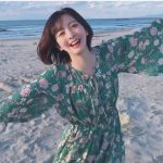 菅原りこ、愛犬との思い出の海で過ごす晩夏