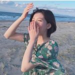 菅原りこ、愛犬との思い出の海で過ごす晩夏