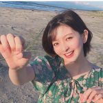 菅原りこ、愛犬との思い出の海で過ごす晩夏