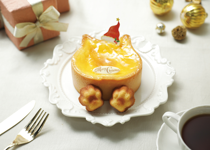ねこねこチーズケーキのクリスマスケーキ2020