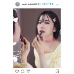 元乃木坂46・佐々木琴子のいつもと違ったメイク姿にファンから驚きの声「かわいすぎ」「びっくりスゲー」