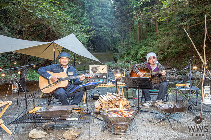 奥田民生の特別番組、スペシャで放送決定！奥多摩のキャンプ場からBBQセッションをお届け！山口智充と共作による新曲も!?