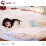 くりえみ、天使のような寝顔姿で透け感セクシー！