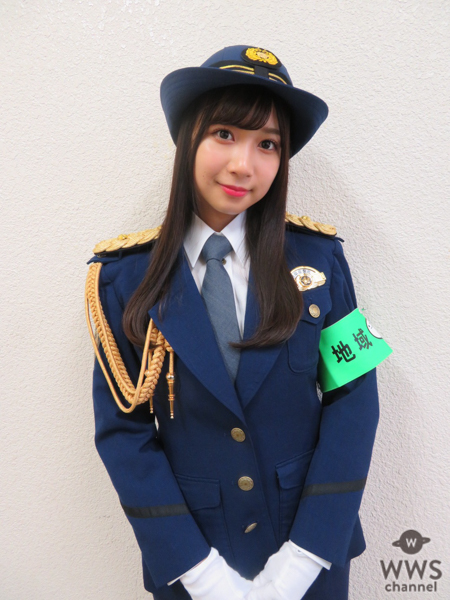 SKE48 北野瑠華＆太田彩夏、岐阜出身コンビが大垣警察署で一日警察署長！SNSの正しい利用法を呼びかけ