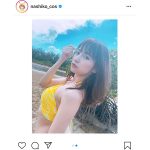 桃月なしこ、「モチベを上げていってください」！「週刊FLASH」で1st写真集カット先行公開