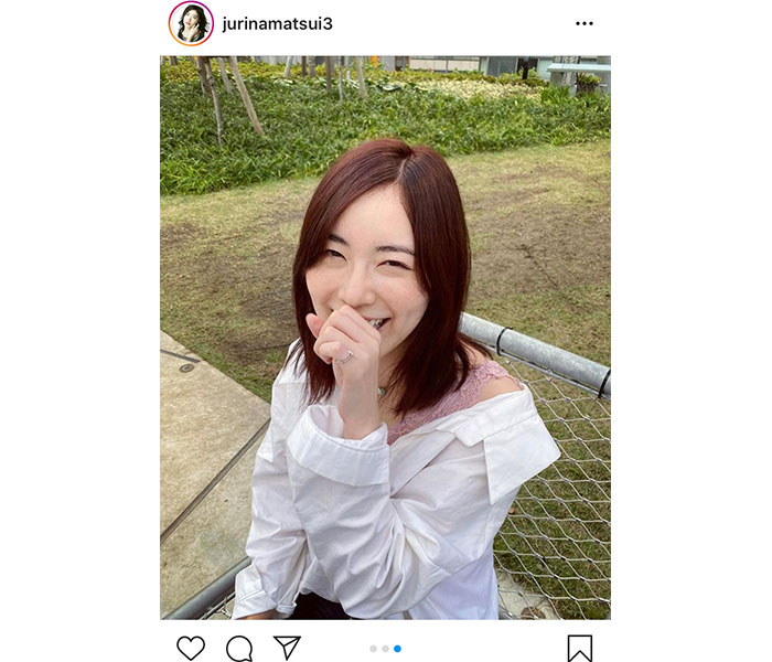 SKE48 松井珠理奈、秋を感じる赤髪のヘアカラー公開！「秋らしくていい！」「大人っぽくて好き！」