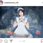 HKT48 森保まどか、ハロウィンにご給仕したくなるメイド衣装を大公開！「似合い過ぎて魂抜けそう」