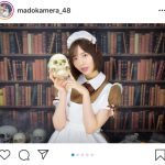 HKT48 森保まどか、ハロウィンにご給仕したくなるメイド衣装を大公開！「似合い過ぎて魂抜けそう」