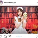 HKT48 森保まどか、ハロウィンにご給仕したくなるメイド衣装を大公開！「似合い過ぎて魂抜けそう」
