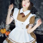 HKT48 森保まどか、ハロウィンにご給仕したくなるメイド衣装を大公開！「似合い過ぎて魂抜けそう」