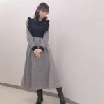AKB48 小栗有以、大人びた雰囲気のワンピースコーデに反響「脚が長い」「秋らしい装い」