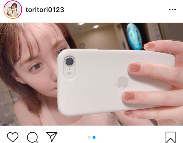 トリンドル玲奈、自撮りで伝わる美肌至近距離ショット！「汗がダイヤモンド」