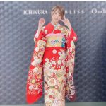 田中菜津美がハタチの振袖姿を披露！「艷やか」「綺麗なお顔立ち」と話題