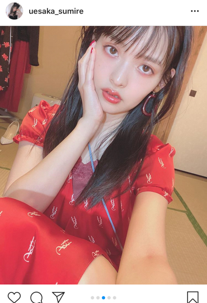 上坂すみれ、ほろ酔いルームウェアのオフショット公開！「色っぽいです」「可愛さエグい」