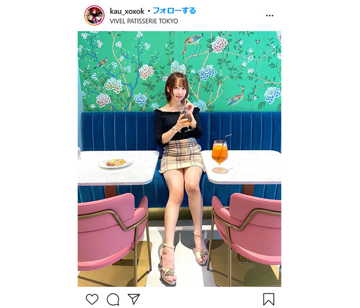 コスプレイヤー・鳥海かうの美脚ショットに歓喜の声！「脚めっちゃ長い　Good」「全て完璧ボディーです」