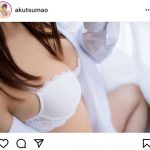 阿久津真央、白ランジェリーのカレンダーオフショットに反響！