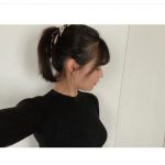 星名美津紀、黒ニット×ポニーテールの横顔美麗ショットに歓喜！「可愛さにやられました」