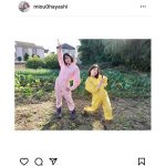 林美桜アナウンサー、芋で頭がいっぱいになった弘中アナとの芋掘り2ショット公開！