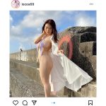 伊織いお、腹筋浮かび上がる極小ビキニに歓喜の声！「何というパーフェクトボディ」