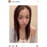 板野友美、素肌チラ見せの“すっぴん”ショットに反響「綺麗だな」「いいかんじー！」