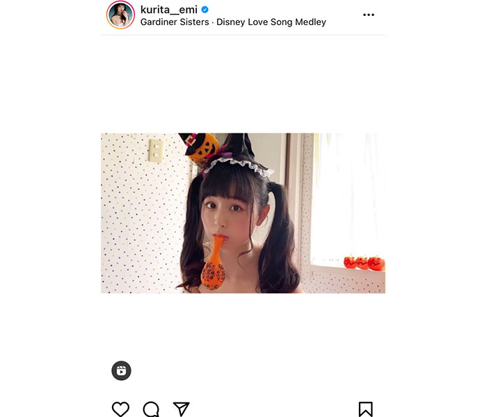 くりえみ、あどけないグラビア動画に反響！「かわいさ最高！！」