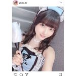 #ババババンビ 小鳥遊るい、可愛い以外の言葉が見つからないメイドコスプレ公開！