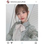 乃木坂46 松村沙友理、「お姫様みたい」な新曲ミニワンピース衣装に感想ぞくぞく！