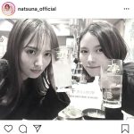 【ツインテール姉妹】夏菜、念願の朝日奈央との2人飲み！「想像してた11倍はたのしくて・・・」