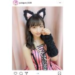 AKB48 小栗有以、猫耳『ヘビロテ』衣装で18歳の生誕祭開催！