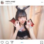 AKB48 大盛真歩、蔵出しのハロウィン写真に「悪魔なのに天使だ」「可愛すぎる」と反響！
