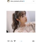 高橋ひかる、透け感白ドレスコーデを披露「いつも癒されます」「ドレスも綺麗」