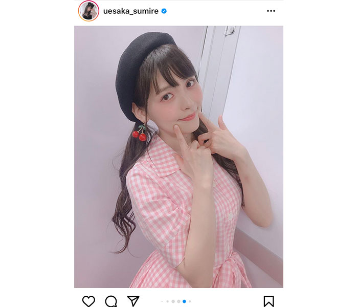 上坂すみれ、至極のツインテールショットが“毛深い”！「安定の破壊力です」