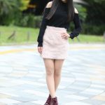 【写真特集】望月琉叶（民族ハッピー組）がクールな肩出しファッションで登場！