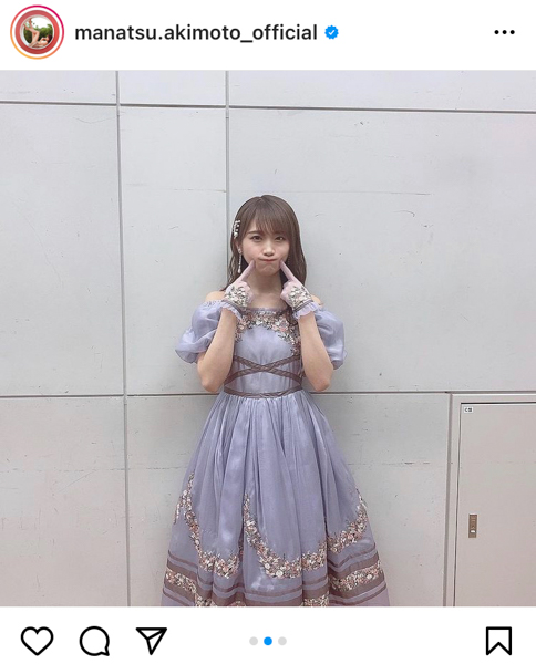 乃木坂46 秋元真夏、レコード大賞で披露した衣装写真を公開