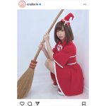 えなこが魔女っ子に変身！「今回は空を飛びました」