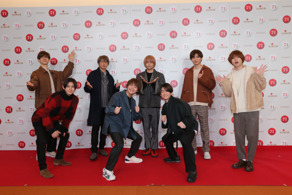 Hey! Say! JUMP、紅白リハーサルに登場 山田涼介、ステージへの想いを語る＜第71回NHK紅白歌合戦＞