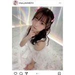 #ババババンビ 岸みゆ、アイドル全開のウインクショットで悩殺！「もう岸みゆしかみれんのよ！」