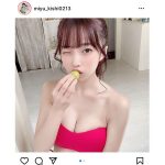 #ババババンビ 岸みゆ、瑞々しい「ヤングジャンプ」オフショットにファン歓喜！