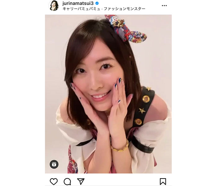 SKE48 松井珠理奈、歴代の衣装を動画で早着替え！「エモい」「衣装姿が一番素敵」