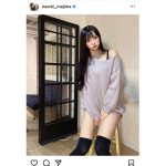 真島なおみ、太ももセクシーな美脚ショットに釘付け！