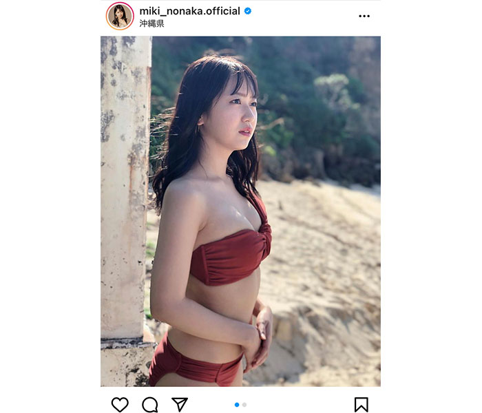 モー娘。野中美希、ヘルシー美ボディの写真集オフショットに反響！「脚長い」「本当に綺麗！」