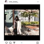 田中美麗、2021年カレンダーのオフショットをインスタグラムで公開中